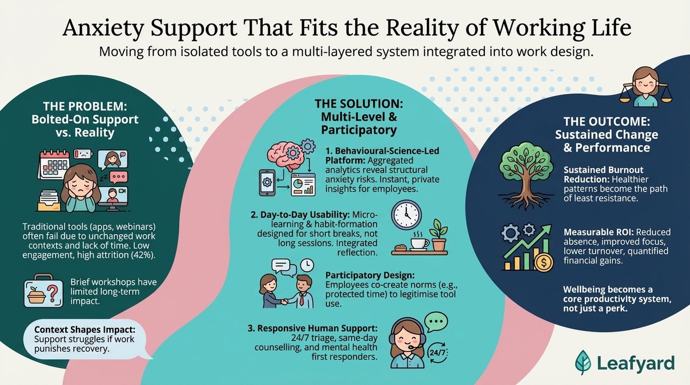 Anxiety Support That Fits the Reality of Working Life illustration