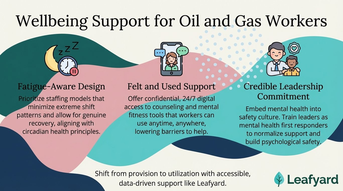 Employee Assistance Programme for Oil and Gas Workers illustration