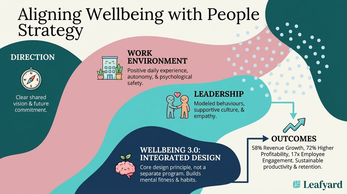 Aligning Wellbeing with People Strategy illustration