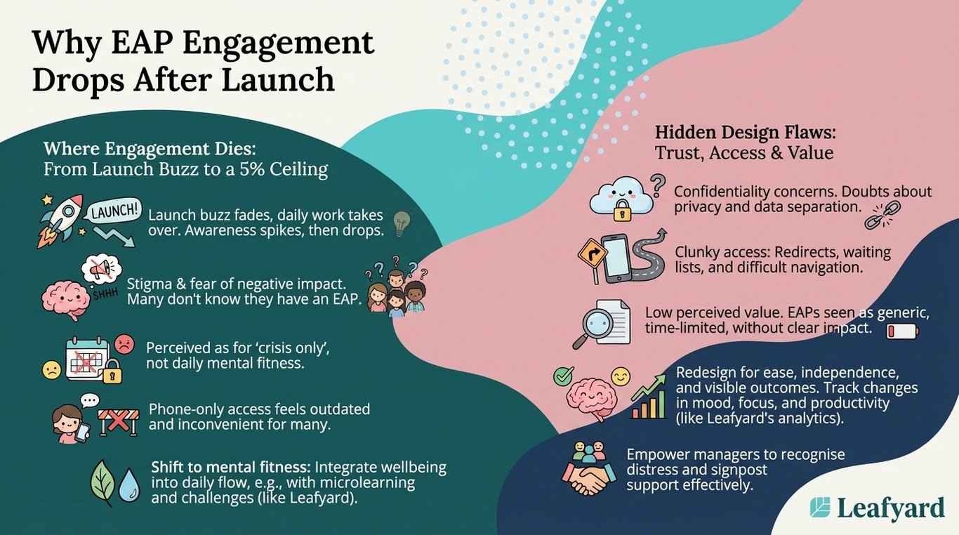 Why EAP Engagement Drops After Launch illustration