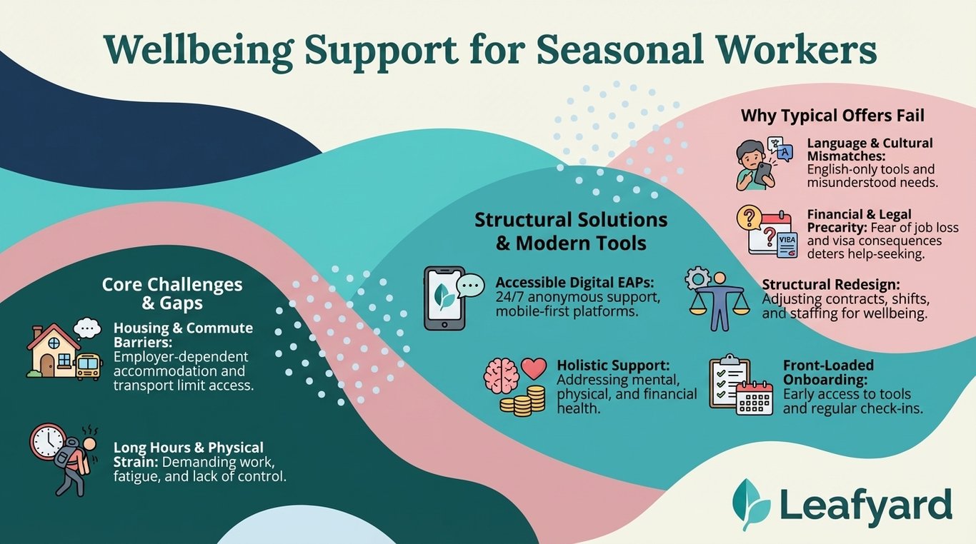 Employee Assistance Programme for Seasonal Workers illustration