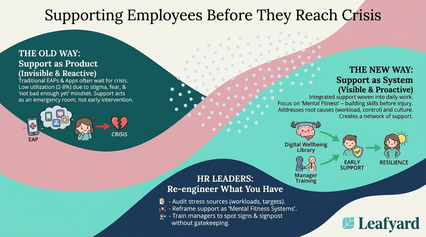 Supporting Employees Before They Reach Crisis illustration