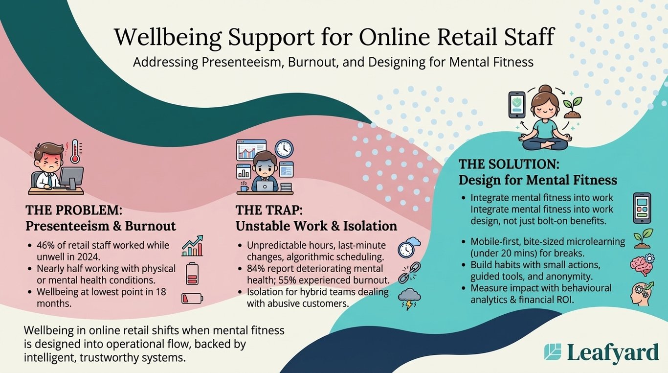 Employee Assistance Programme for Online Retail Staff illustration