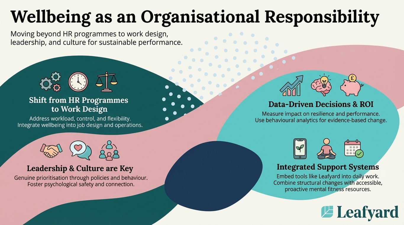 Wellbeing as an Organisational Responsibility illustration