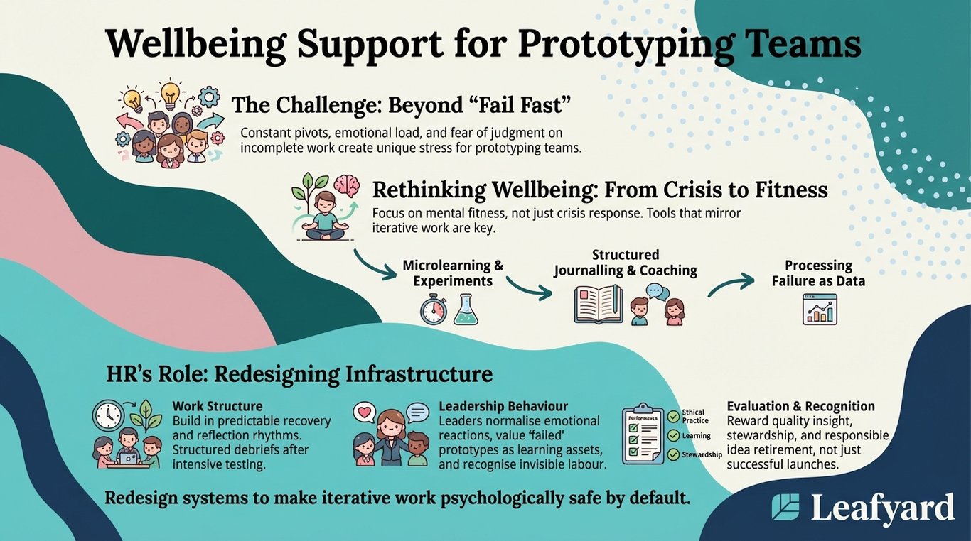 Wellbeing Support for Prototyping Teams illustration