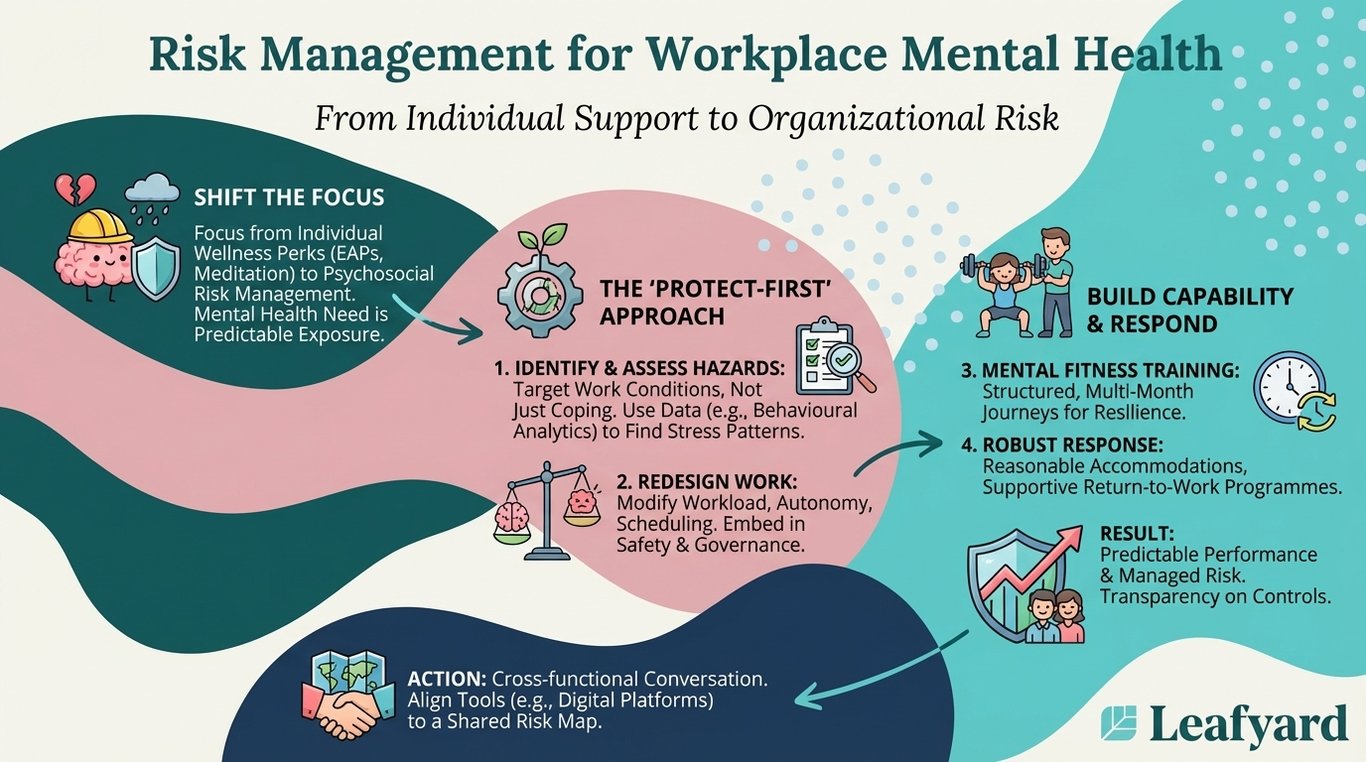 Risk Management for Workplace Mental Health illustration