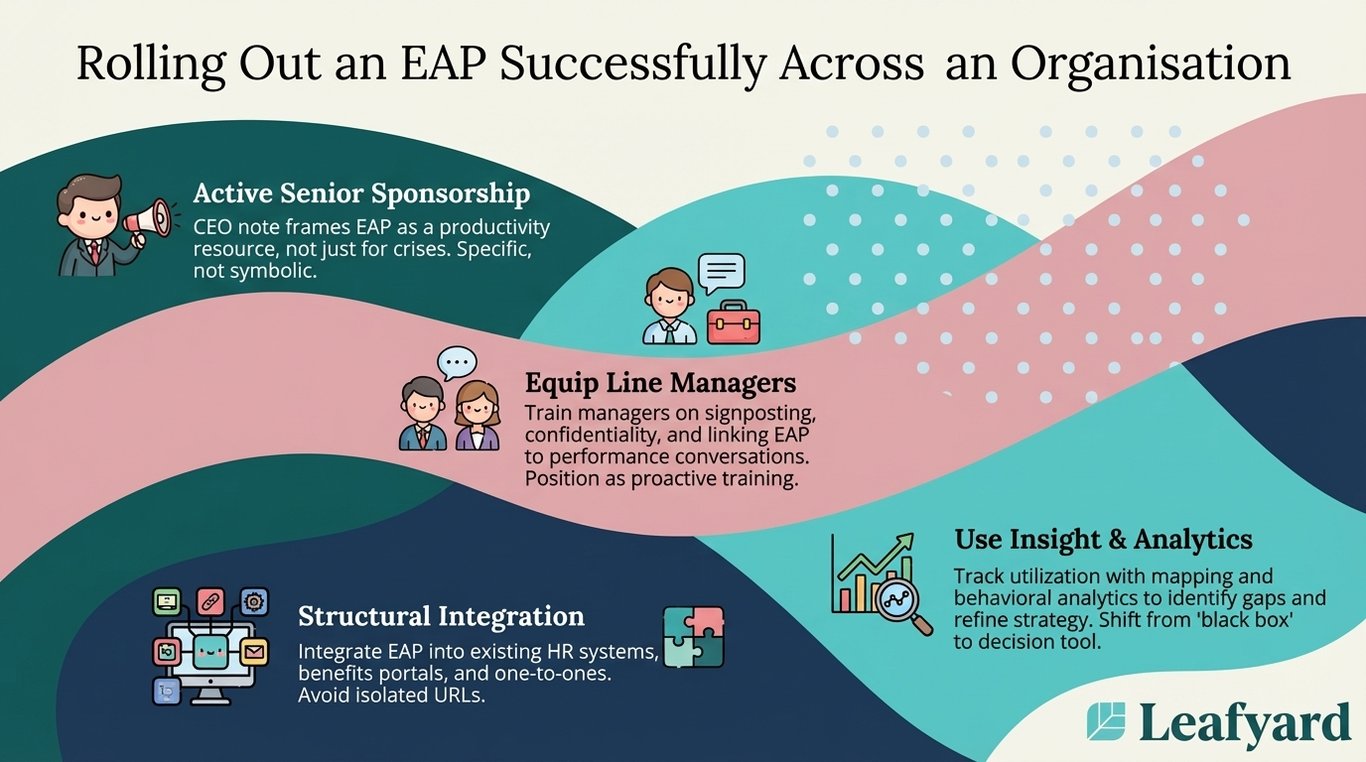 Rolling Out an EAP Successfully Across an Organisation illustration