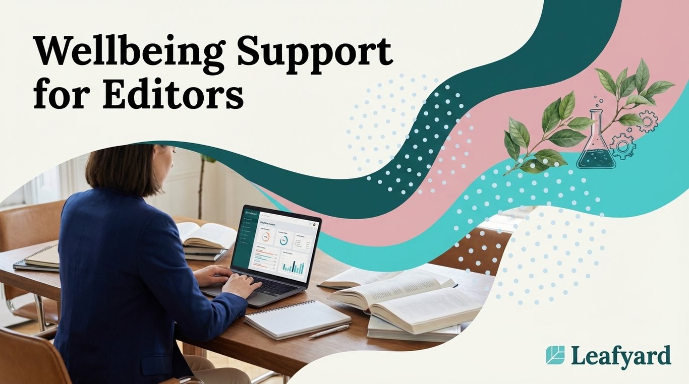 Wellbeing Support for Editors