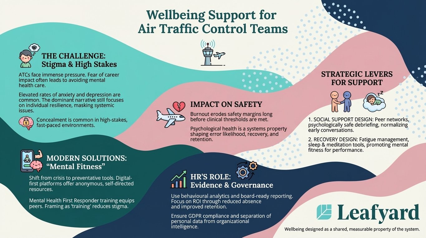Employee Assistance Programme for Air Traffic Control Teams illustration