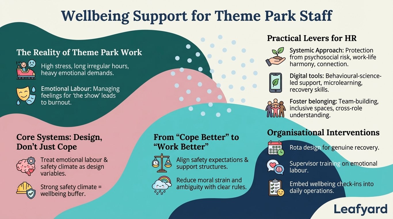 Employee Assistance Programme for Theme Park Staff illustration