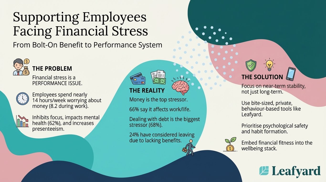 Supporting Employees Facing Financial Stress illustration