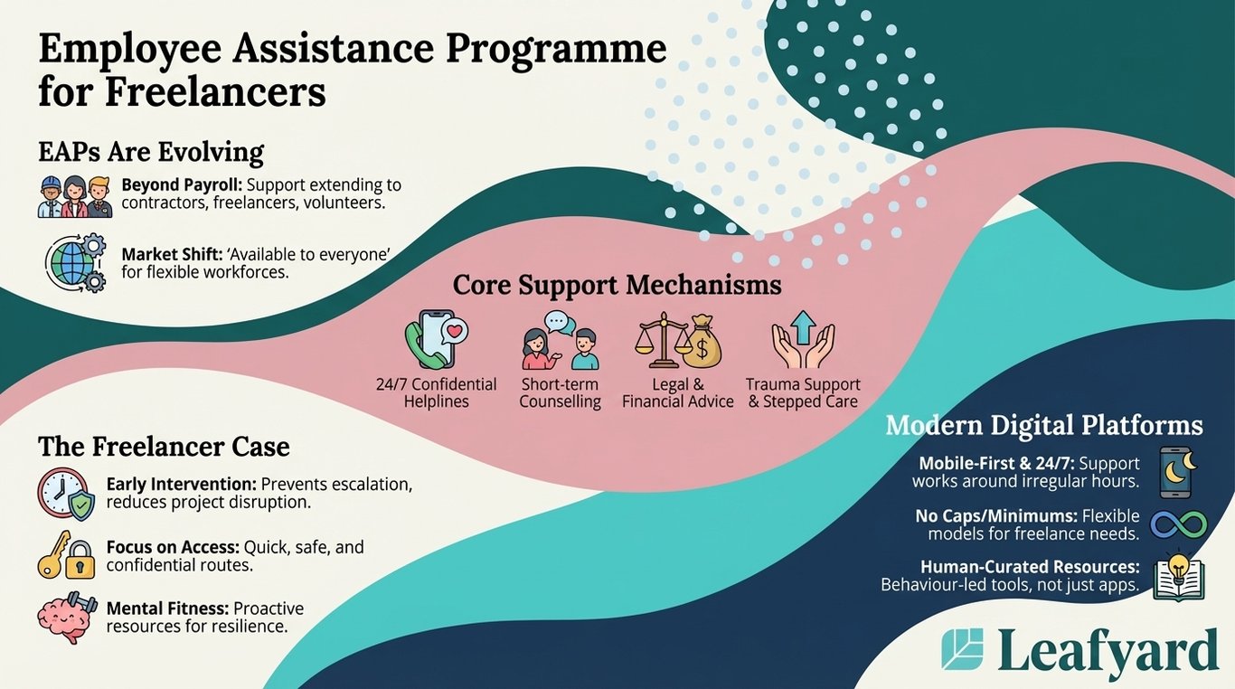 Employee Assistance Programme for Freelancers illustration