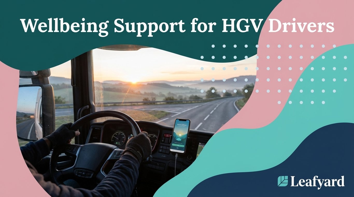 Employee Assistance Programme for HGV Drivers