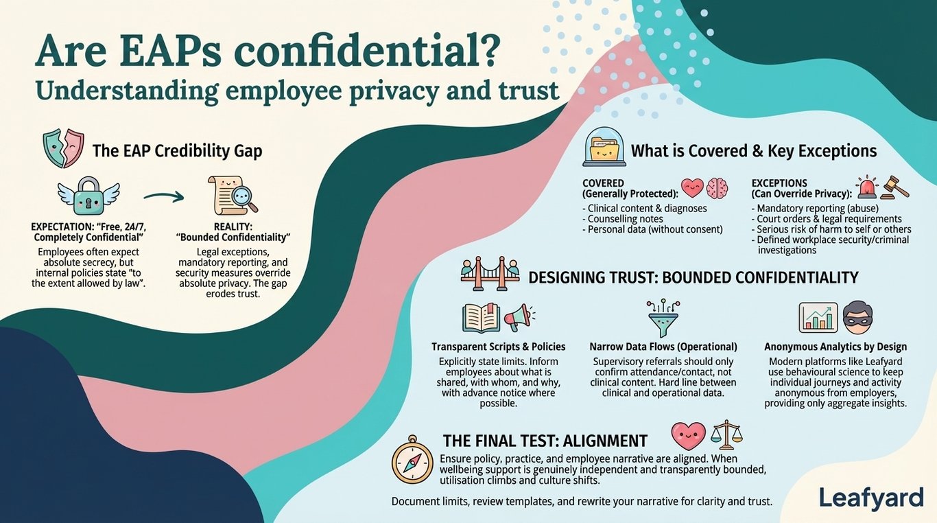 Are EAPs confidential? Understanding employee privacy and trust illustration