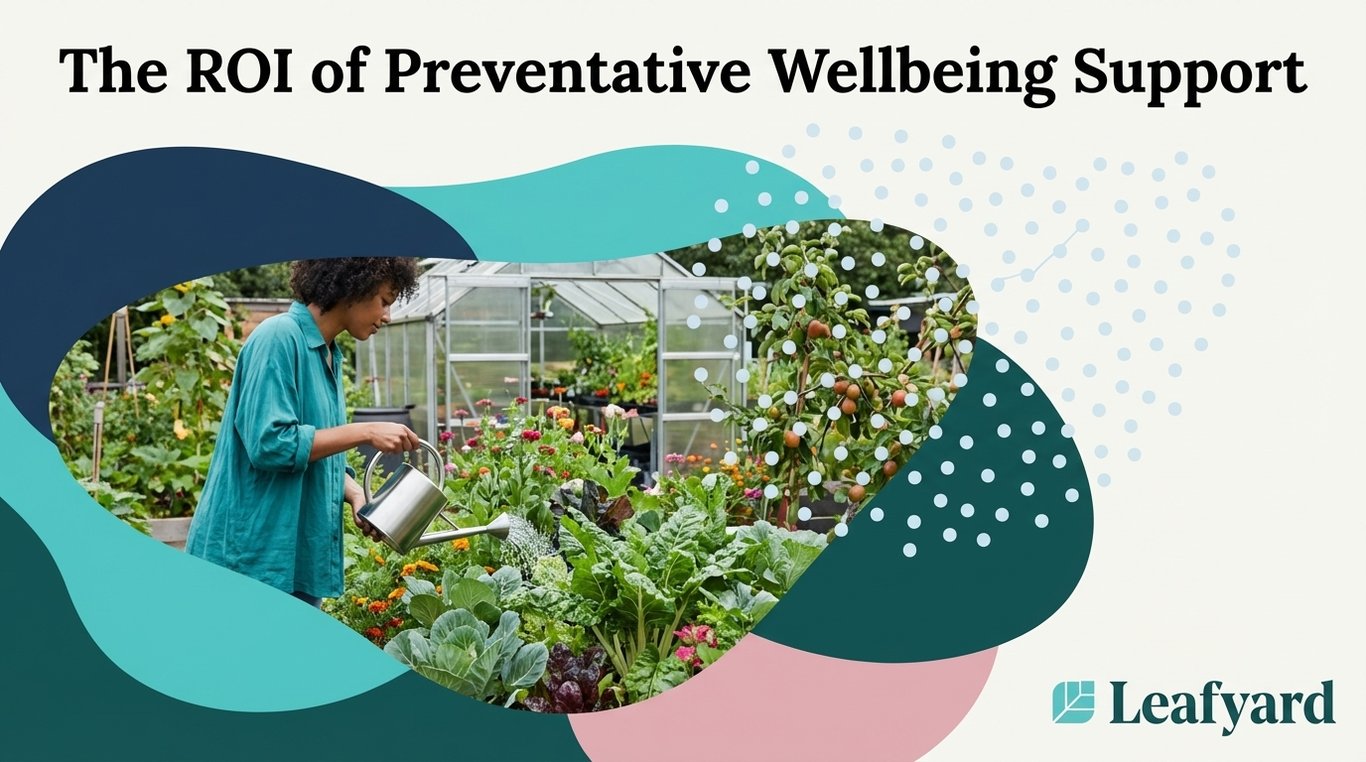 The ROI of Preventative Wellbeing Support