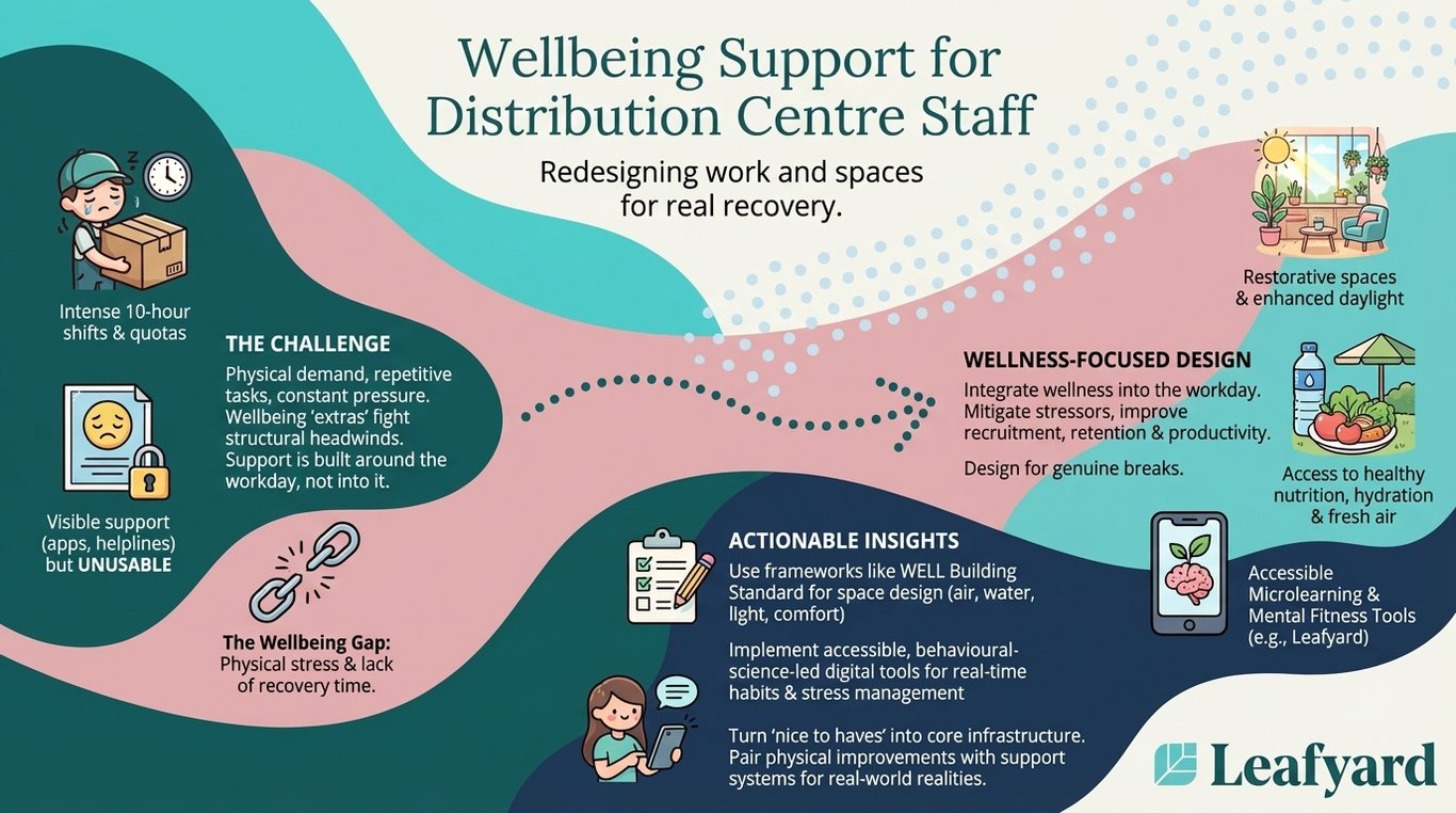 Employee Assistance Programme for Distribution Centre Staff illustration