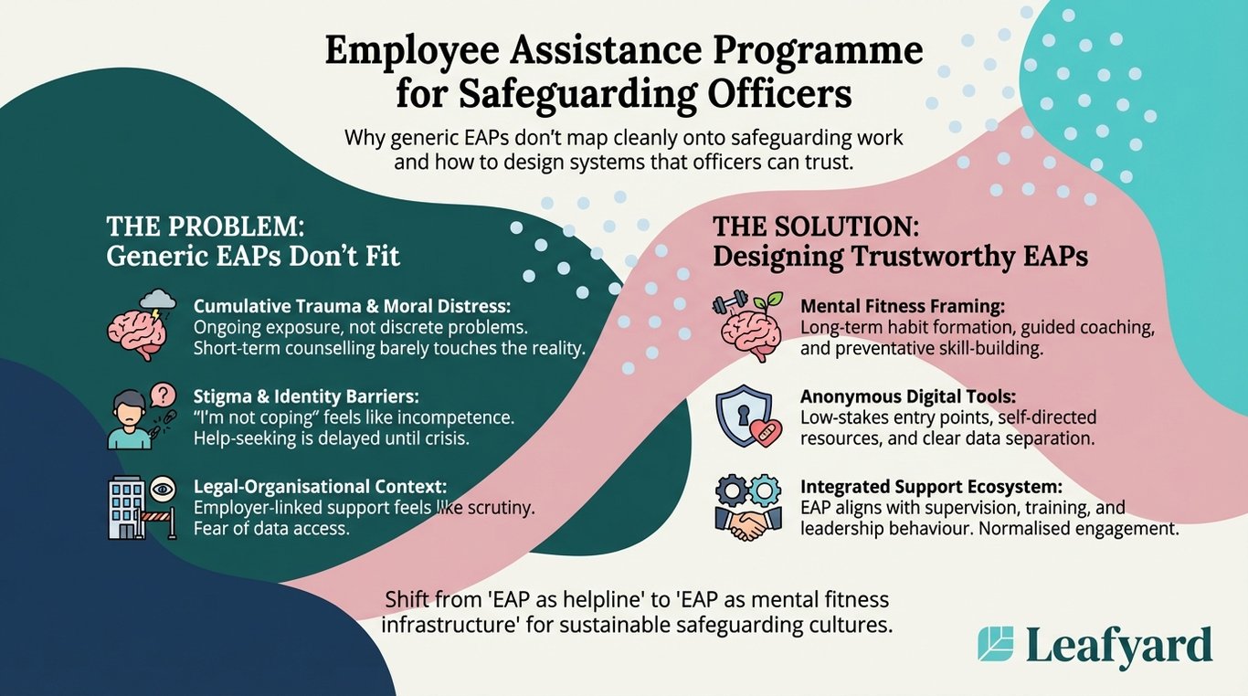 Employee Assistance Programme for Safeguarding Officers illustration