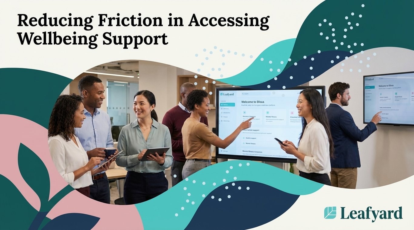 Reducing Friction in Accessing Wellbeing Support