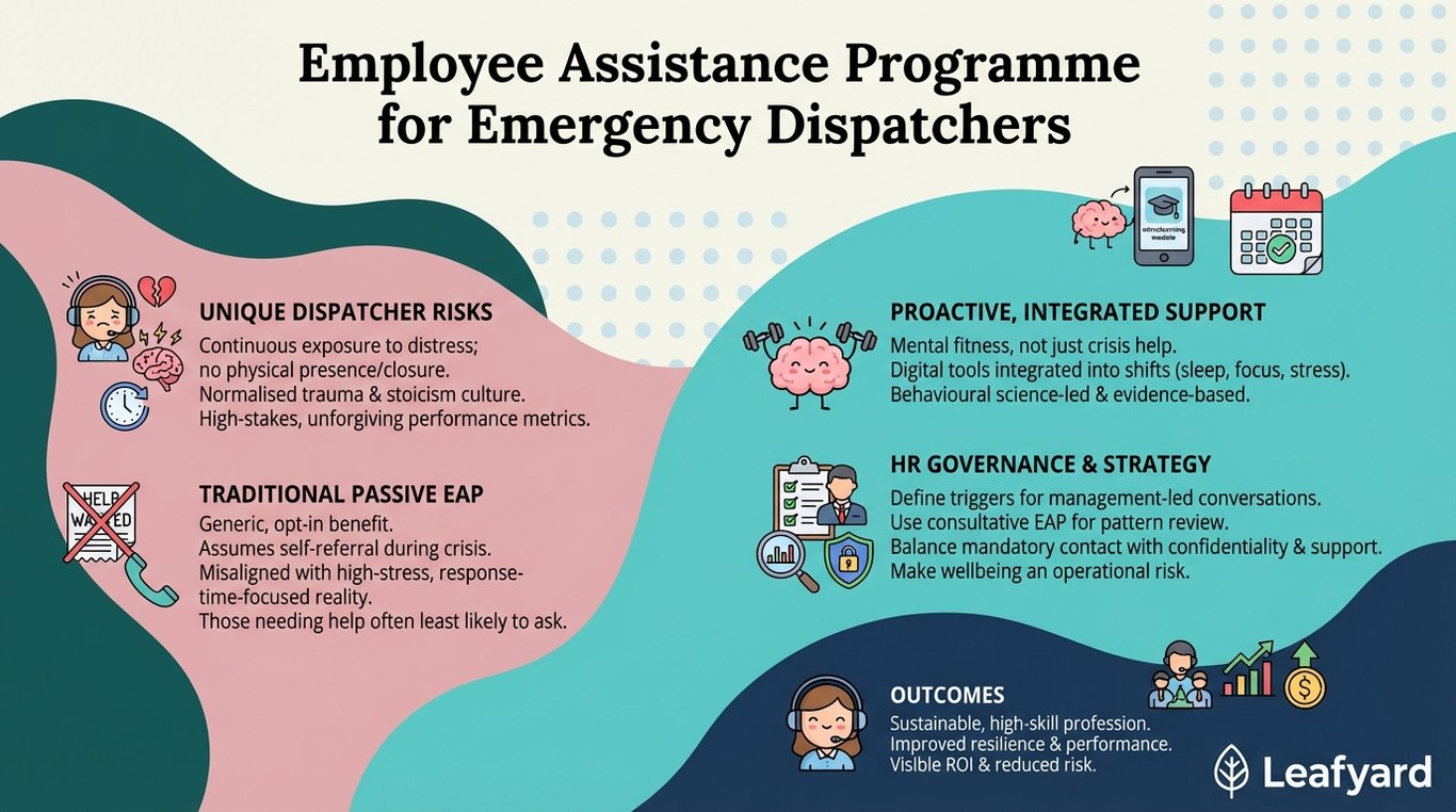 Employee Assistance Programme for Emergency Dispatchers illustration
