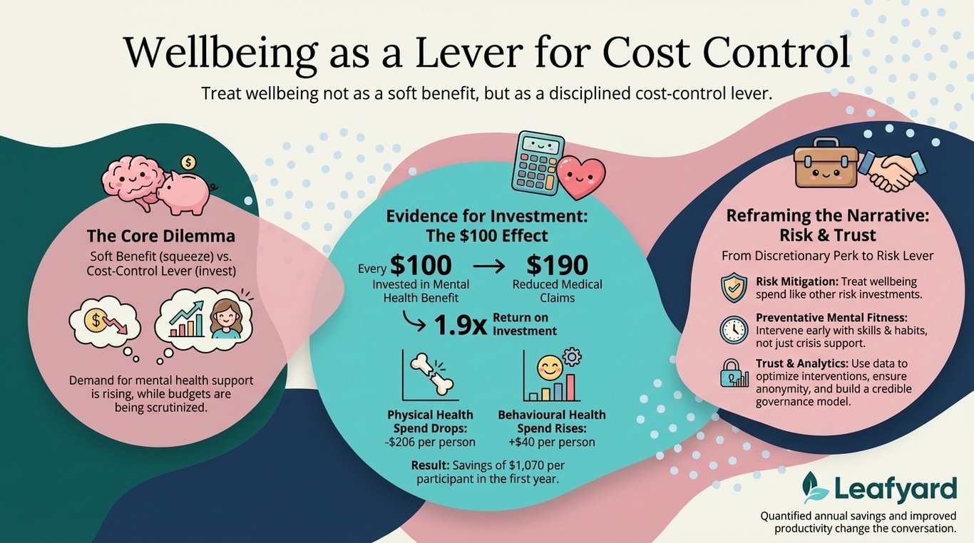 Wellbeing as a Lever for Cost Control illustration