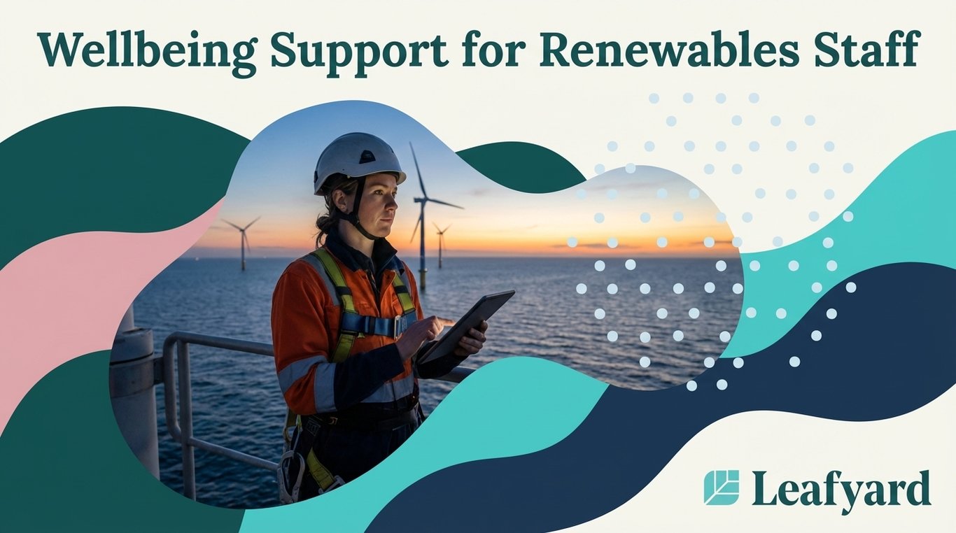 Wellbeing Support for Renewables Staff