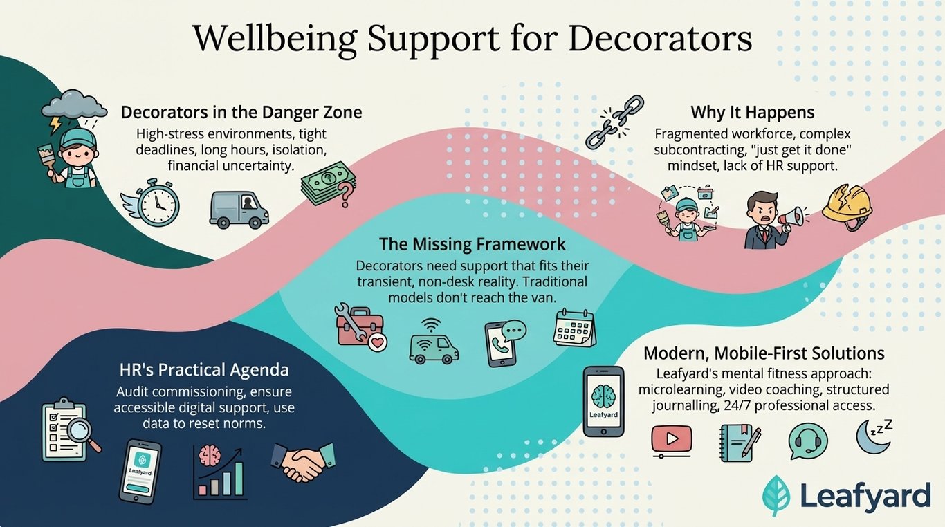Employee Assistance Programme for Decorators illustration