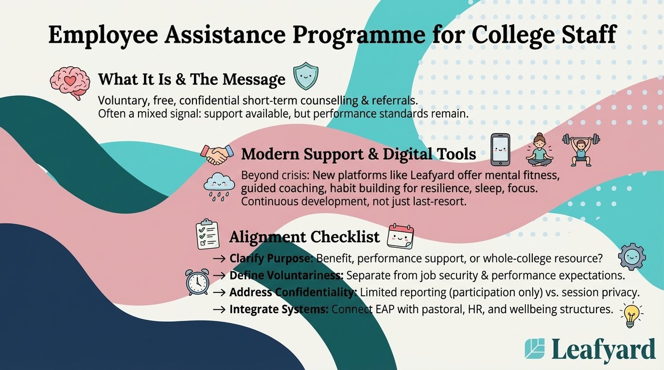 Employee Assistance Programme for College Staff illustration