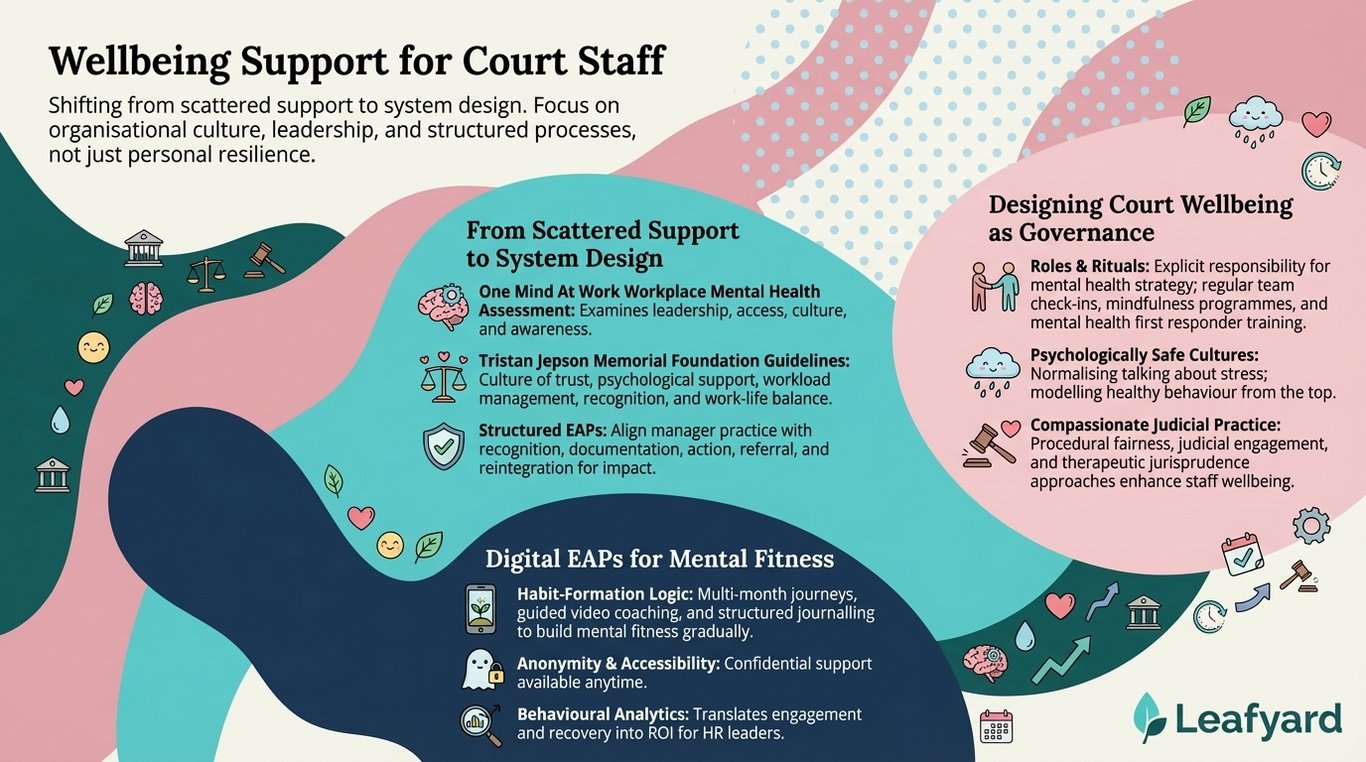 Employee Assistance Programme for Court Staff illustration