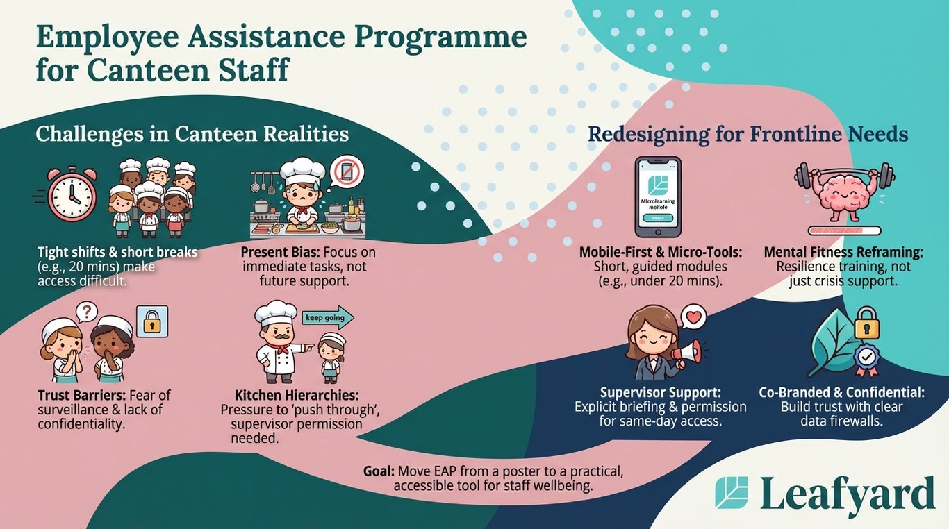 Employee Assistance Programme for Canteen Staff illustration