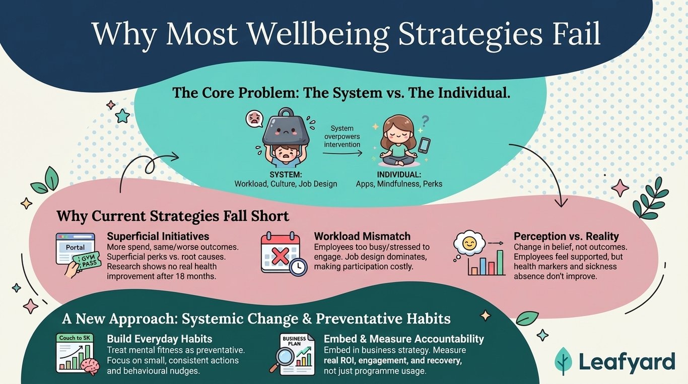 Why Most Wellbeing Strategies Fail illustration