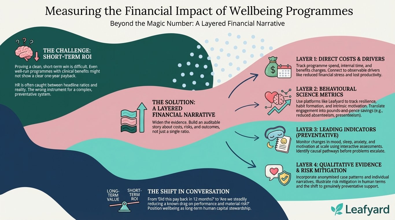 Measuring the Financial Impact of Wellbeing Programmes illustration