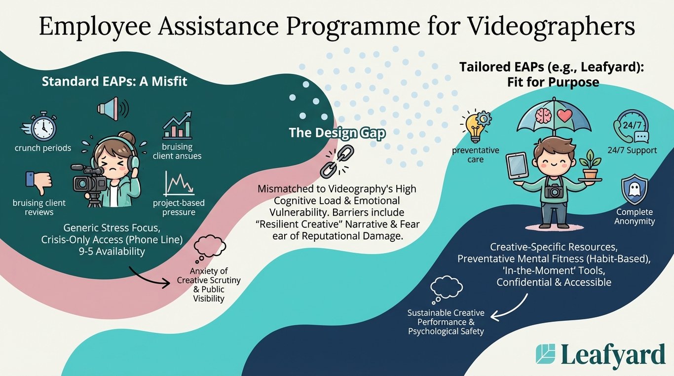 Employee Assistance Programme for Videographers illustration