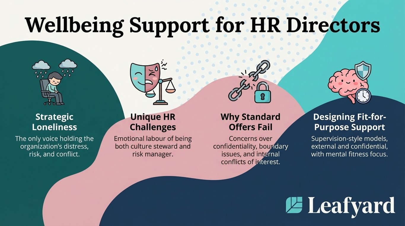 Wellbeing Support for HR Directors illustration