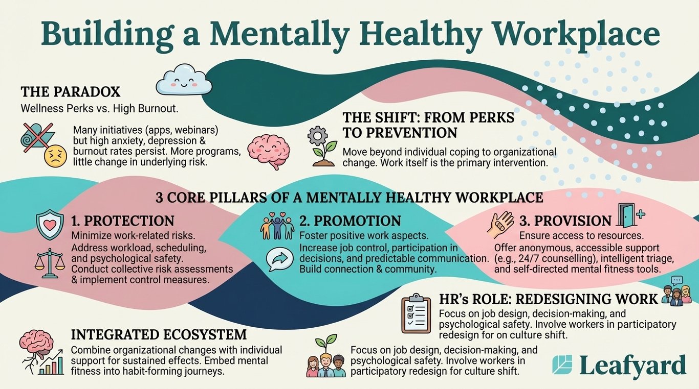 Building a Mentally Healthy Workplace illustration