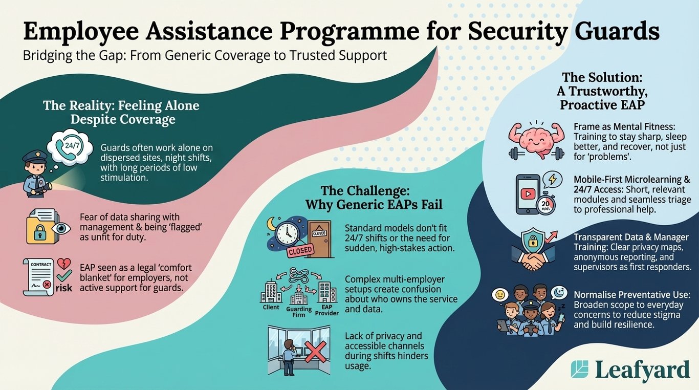 Employee Assistance Programme for Security Guards illustration