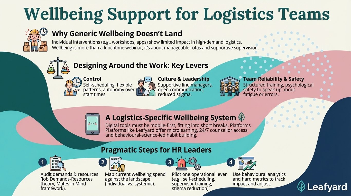 Employee Assistance Programme for Logistics Teams illustration