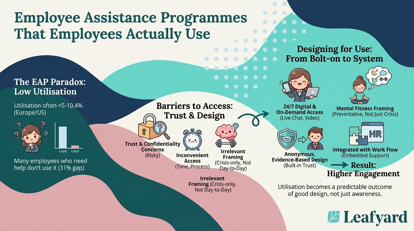 Employee Assistance Programmes That Employees Actually Use illustration