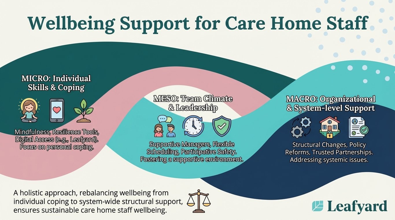 Employee Assistance Programme for Care Home Staff illustration