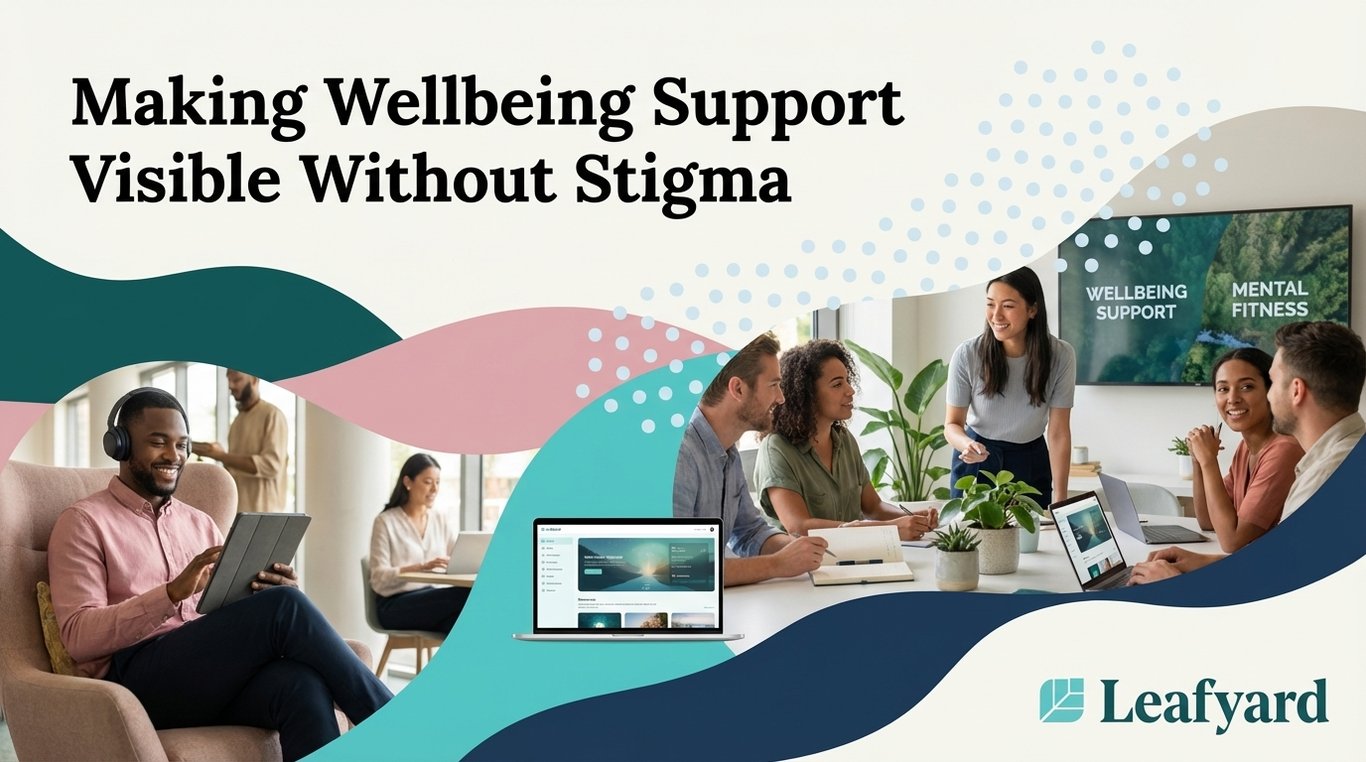 Making Wellbeing Support Visible Without Stigma