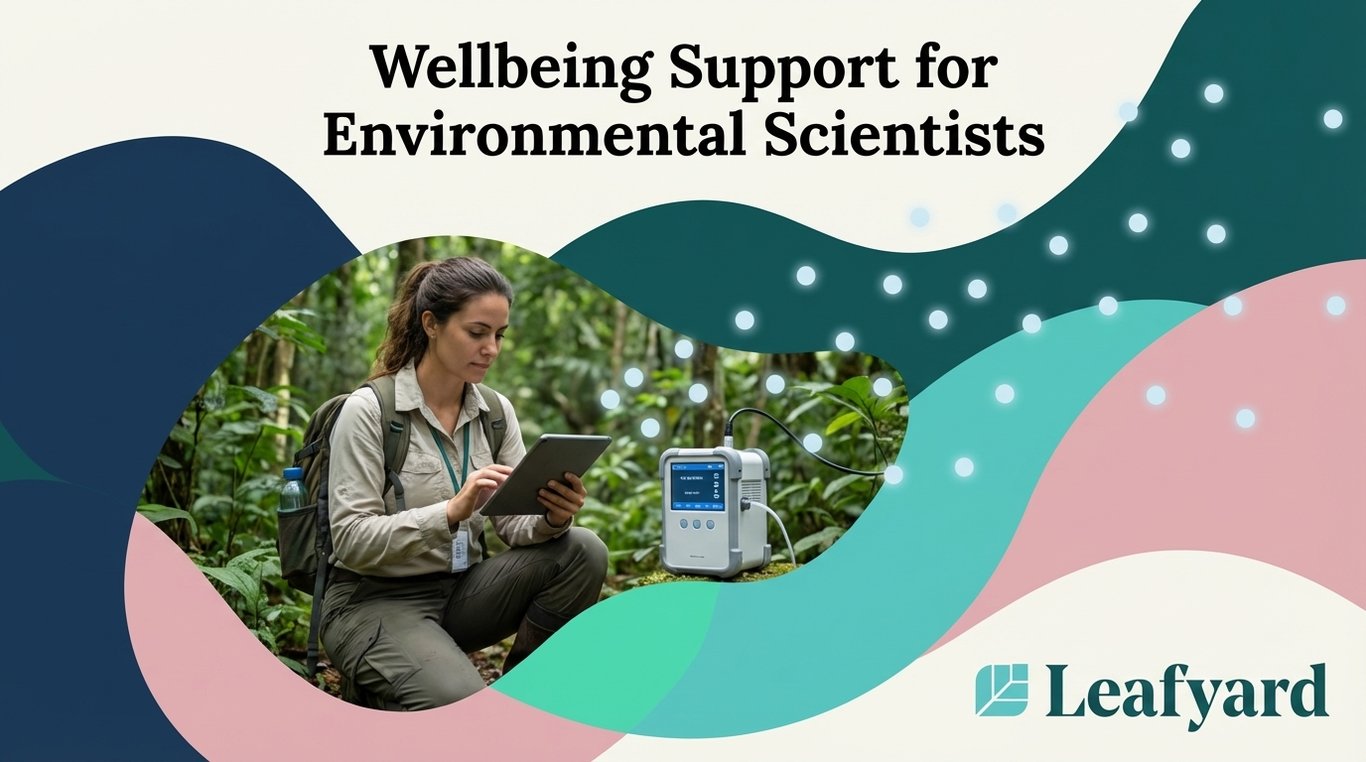 Wellbeing Support for Environmental Scientists