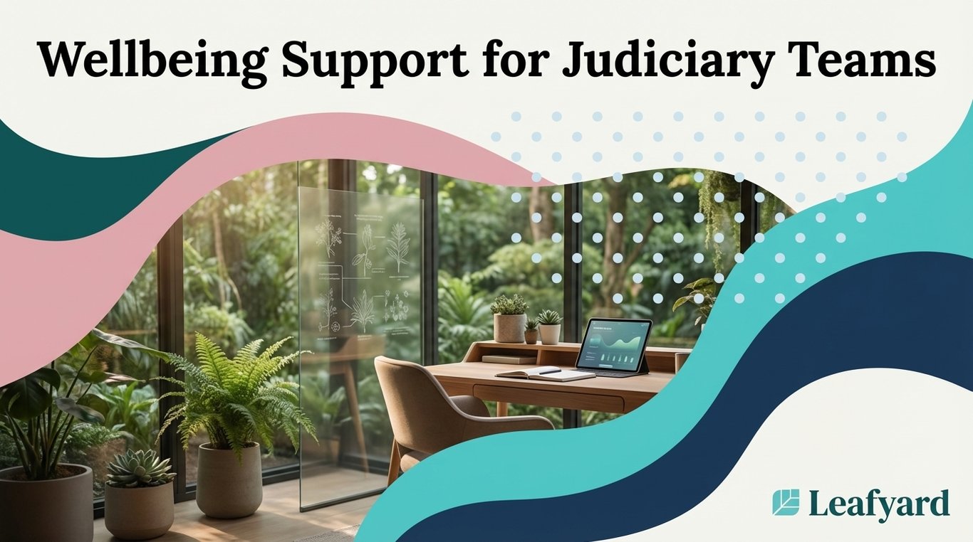 Wellbeing Support for Judiciary Teams