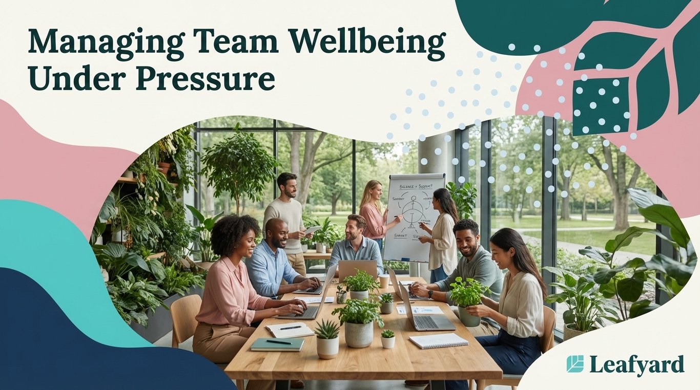 Managing Team Wellbeing Under Pressure