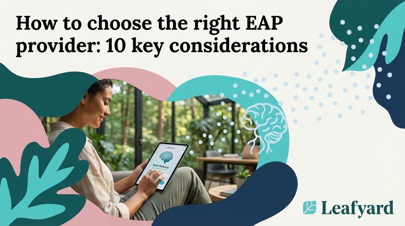 How to choose the right EAP provider: 10 key considerations