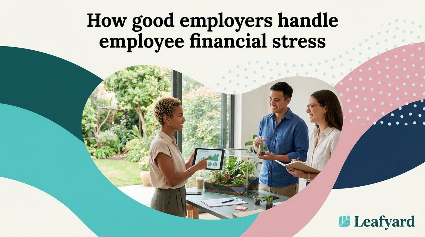 How good employers handle employee financial stress