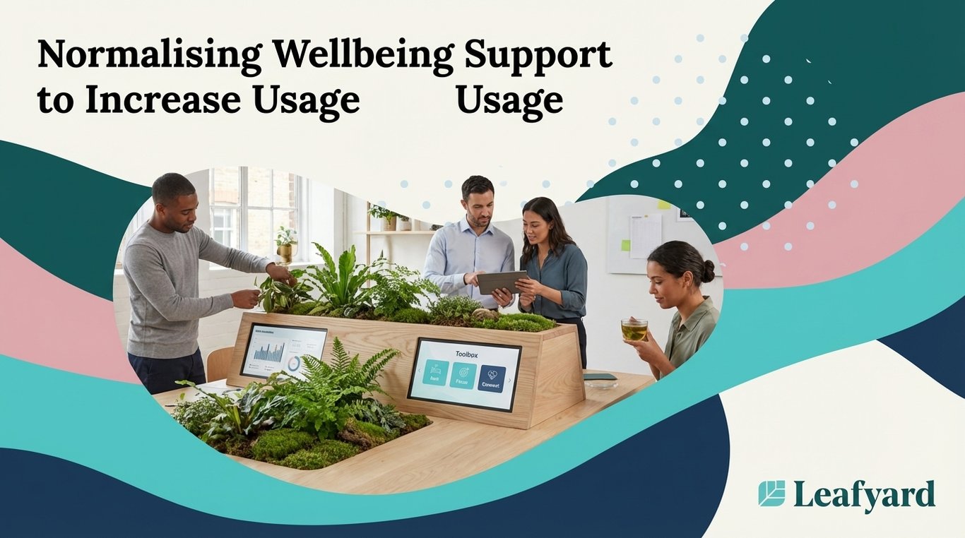 Normalising Wellbeing Support to Increase Usage