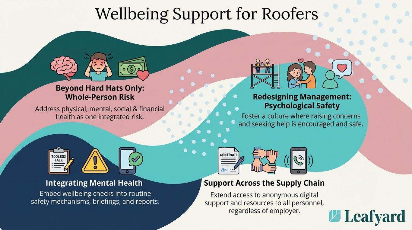 Employee Assistance Programme for Roofers illustration