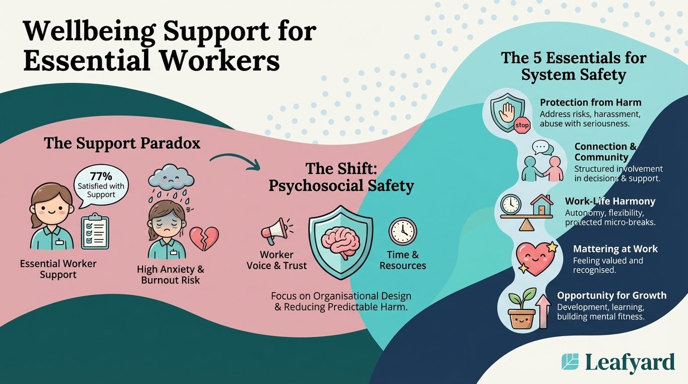 Employee Assistance Programme for Essential Workers illustration