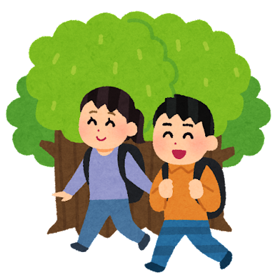 せせらぎ公園をお散歩