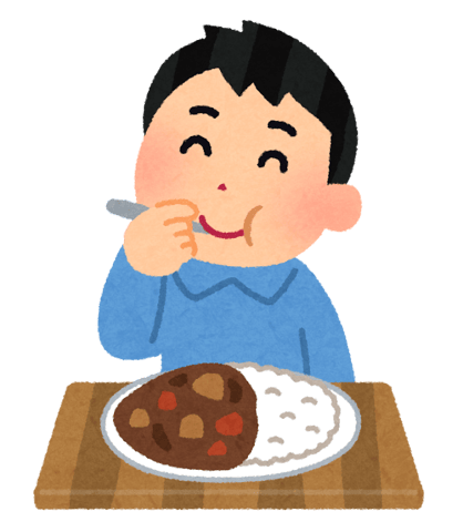 カレーで元気をチャージ！