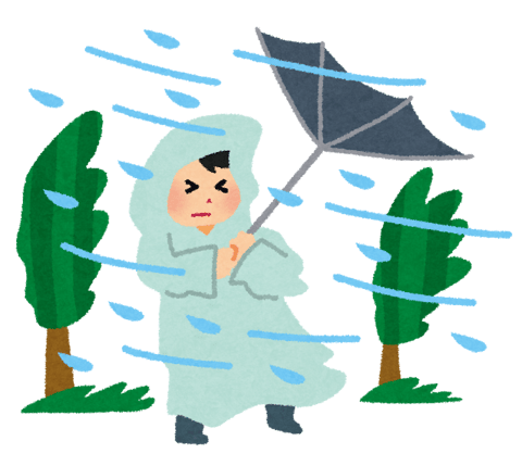 台風による「台風頭痛」とは？｜マッサージのように気持ちいい、肩甲骨ストレッチのリラク日本橋店【東京駅,日本橋駅,大手町駅,三越前駅すぐ】